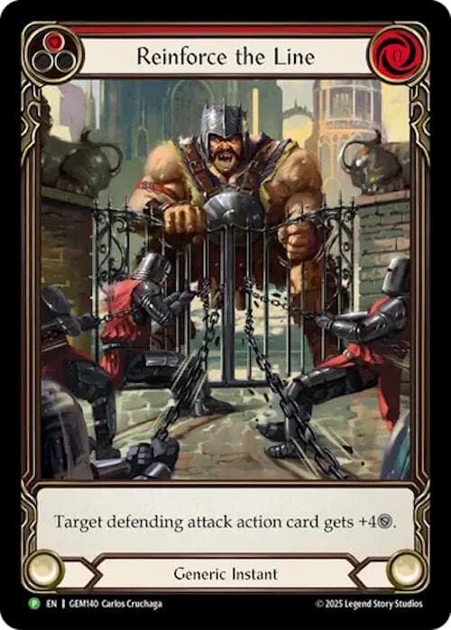 Reinforce the Line — GEM Pack 4 card