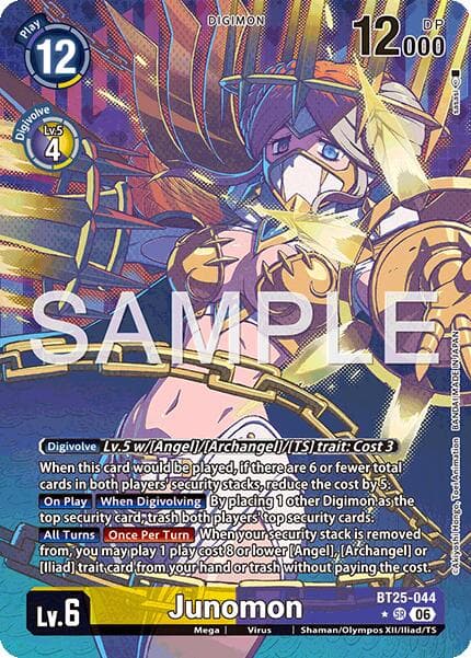 Junomon (Alternate Art) — Dual Revolution card