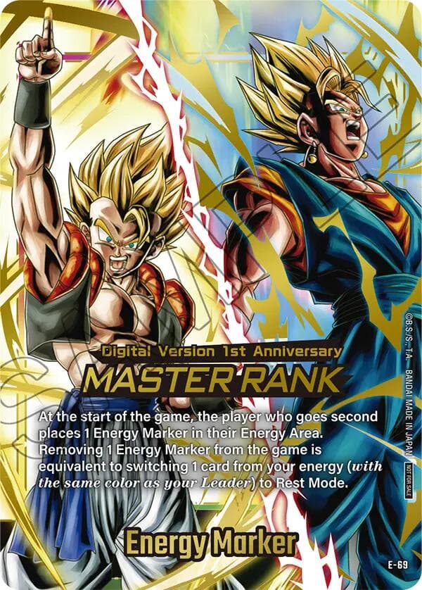 Energy Marker (E-69) (Master Rank Version) — Fusion World Energy Markers card