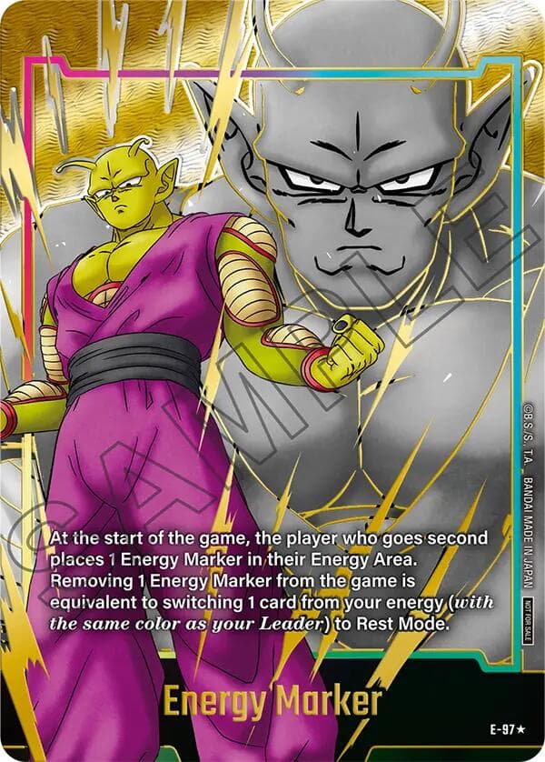 Energy Marker (E-97) (Gold) — Fusion World Energy Markers card