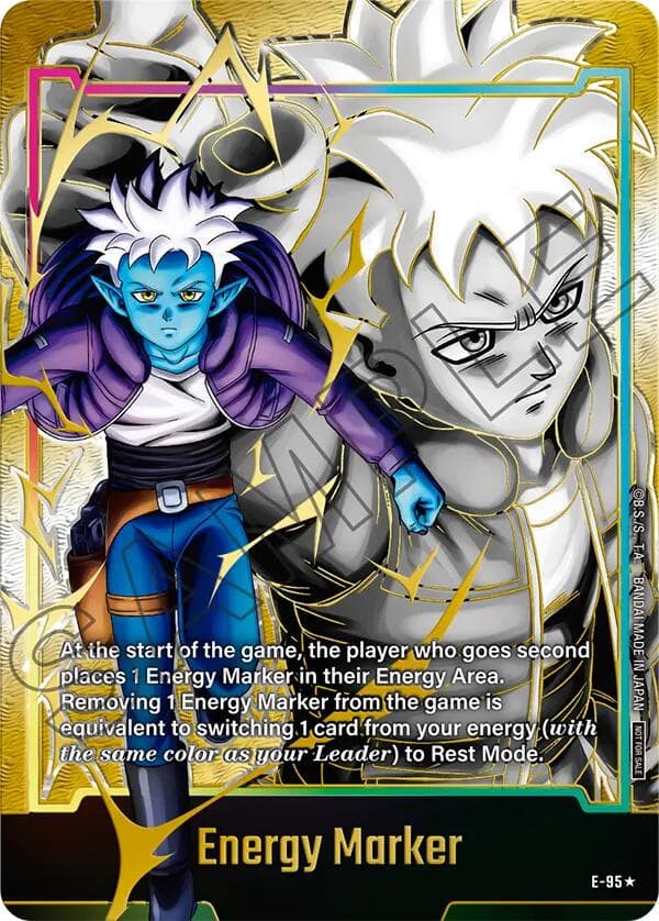 Energy Marker (E-95) (Gold) — Fusion World Energy Markers card