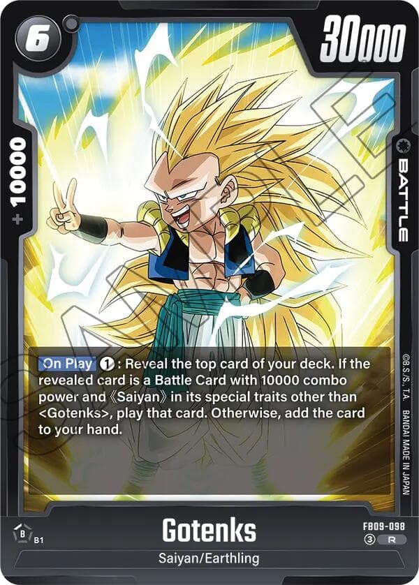 Gotenks - FB09-098 — Dual Evolution card