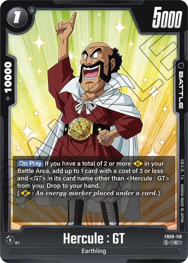 Hercule : GT — Dual Evolution card