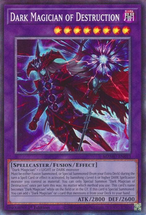 Dark Magician of Destruction (Collector's Rare) — Maze of Muertos card