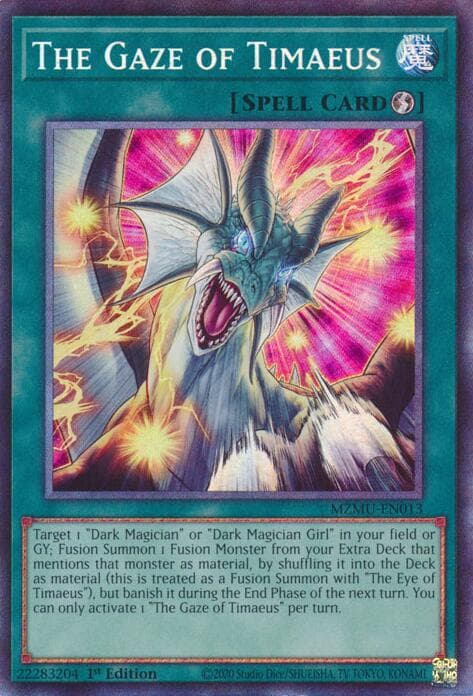 The Gaze of Timaeus (Collector's Rare) — Maze of Muertos card