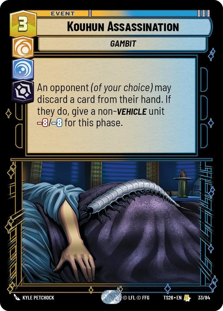 Kouhun Assassination — Twin Suns card