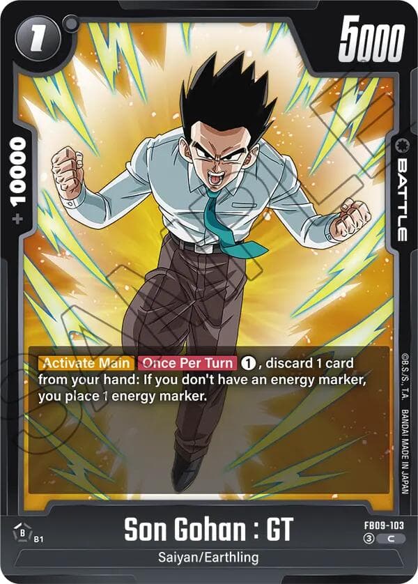 Son Gohan : GT - FB09-103 — Dual Evolution card