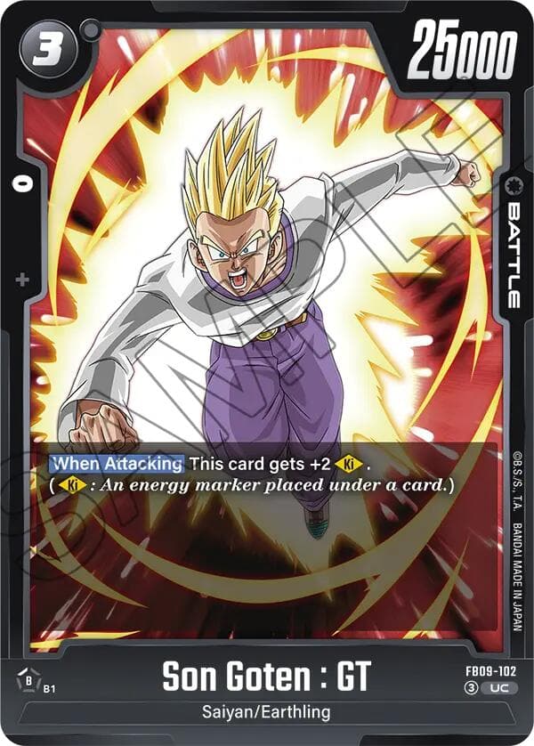 Son Goten : GT - FB09-102 — Dual Evolution card