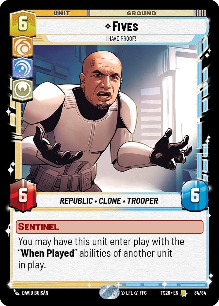 Fives - I Have Proof! — Twin Suns card