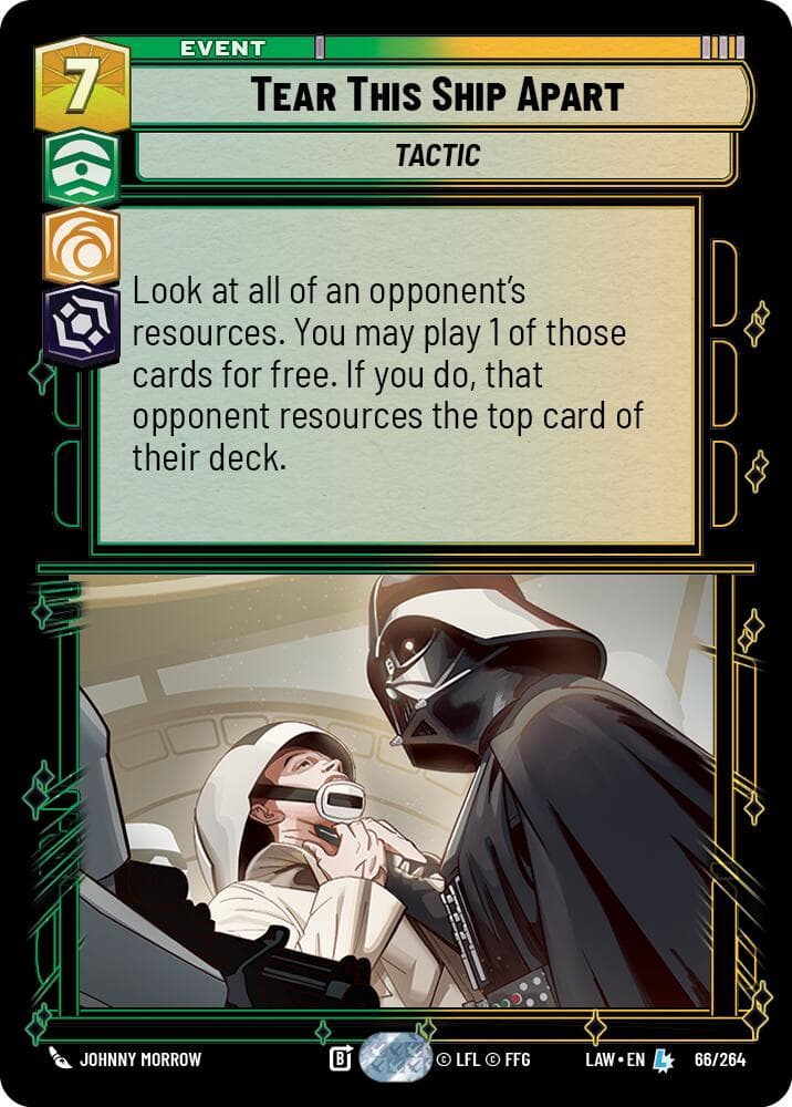 Tear This Ship Apart — A Lawless Time card