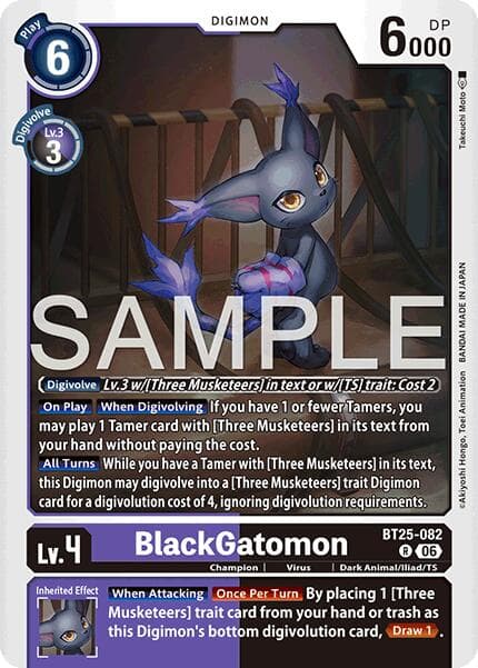 BlackGatomon — Dual Revolution card