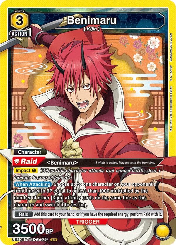 Benimaru — UE20BT: That Time I Got Reincarnated as a Slime card