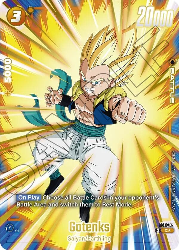 Gotenks - FS11-02 (Gold) — Starter Deck EX: The Phase of Evolution card