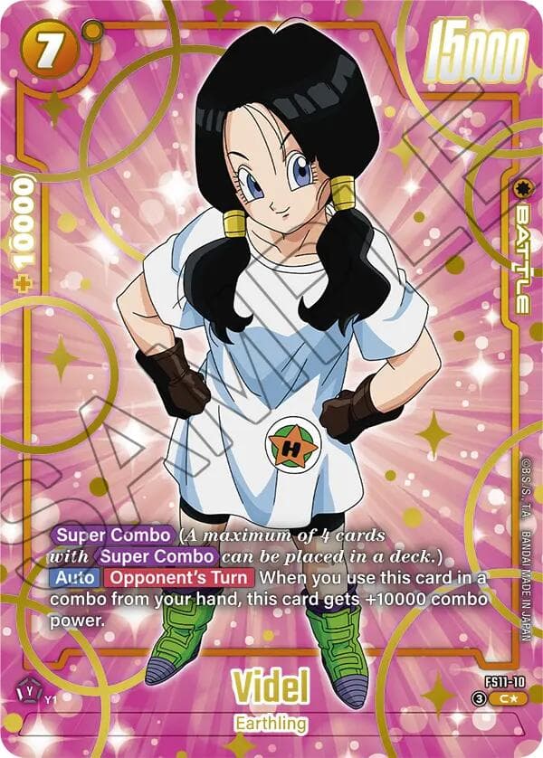 Videl (Gold) — Starter Deck EX: The Phase of Evolution card