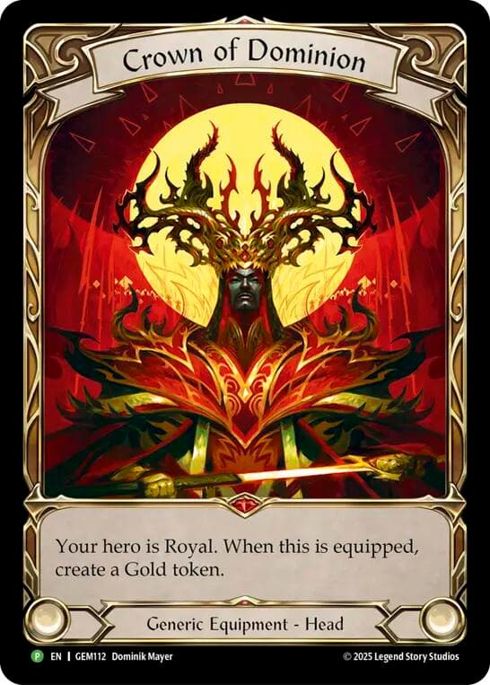 Crown of Dominion — GEM Pack 4 card