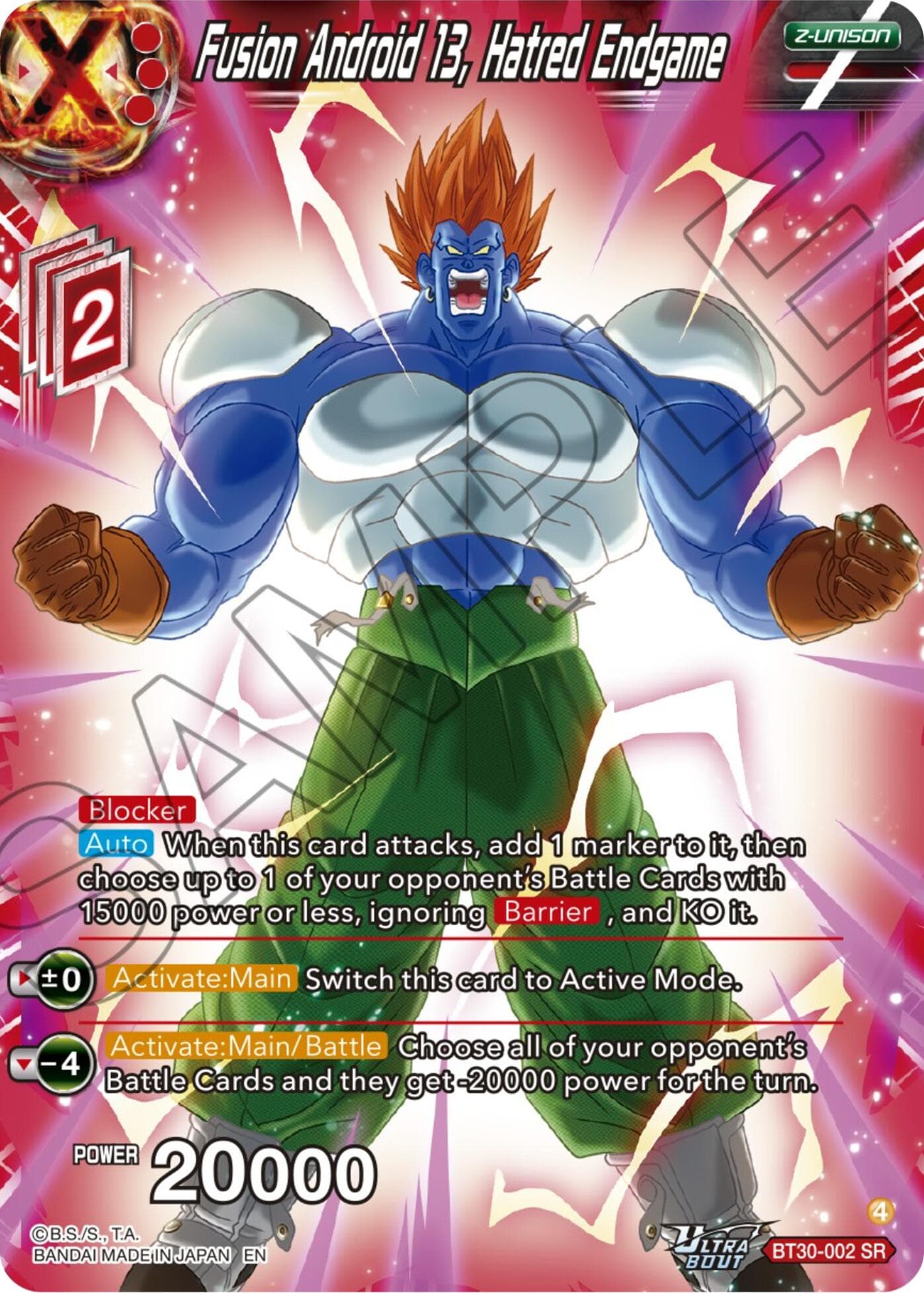 Fusion Android 13, Hatred Endgame — Three Glorious Fighters card