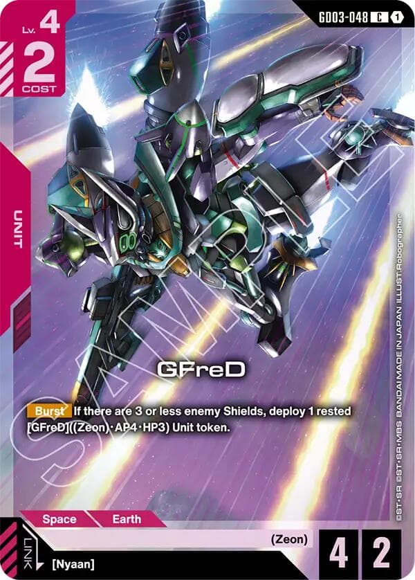 GFreD (Premium Card Collection Gundam Assemble) — Gundam Promotional Cards card