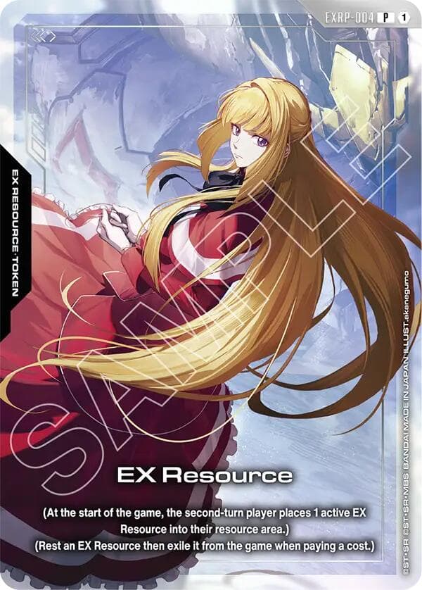 EX Resource (EXRP-004) (Premium Card Collection Gundam Assemble - PC01A) — Promotional EX Resource Tokens card