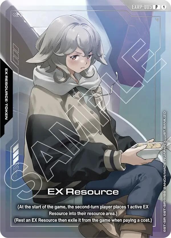EX Resource (EXRP-005) (Premium Card Collection Gundam Assemble - PC01A) — Promotional EX Resource Tokens card