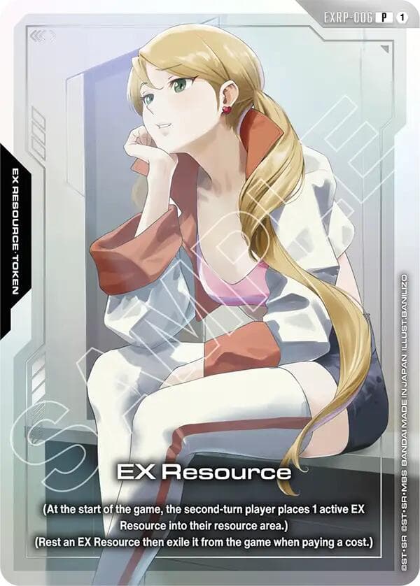 EX Resource (EXRP-006) (Premium Card Collection Gundam Assemble - PC01A) — Promotional EX Resource Tokens card