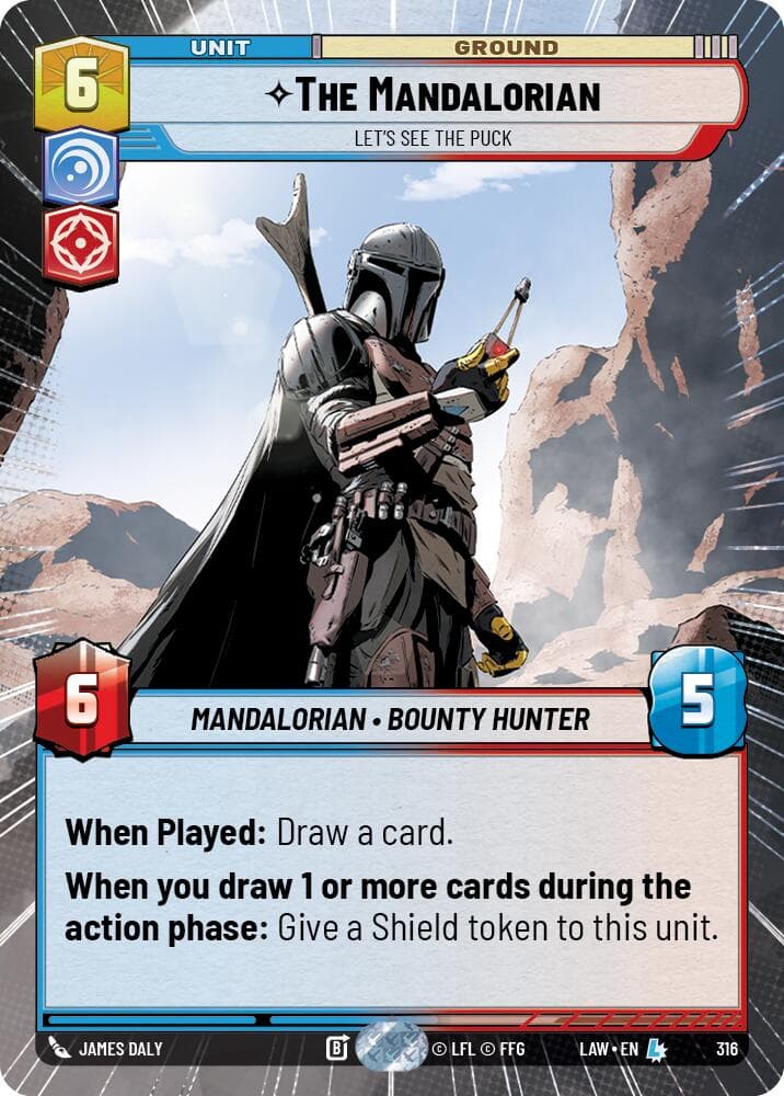 The Mandalorian - Let's See The Puck (Hyperspace) — A Lawless Time card