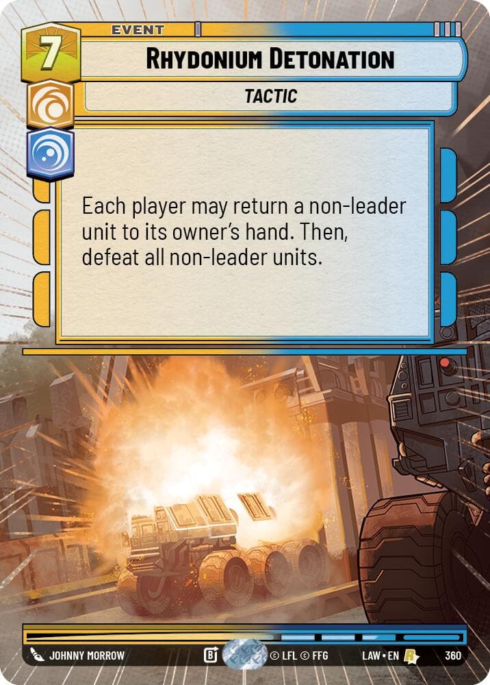 Rhydonium Detonation (Hyperspace) — A Lawless Time card