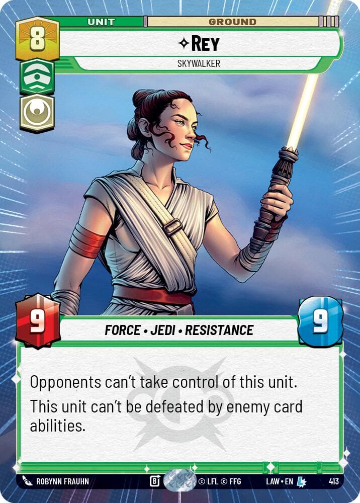 Rey - Skywalker (Hyperspace) — A Lawless Time card
