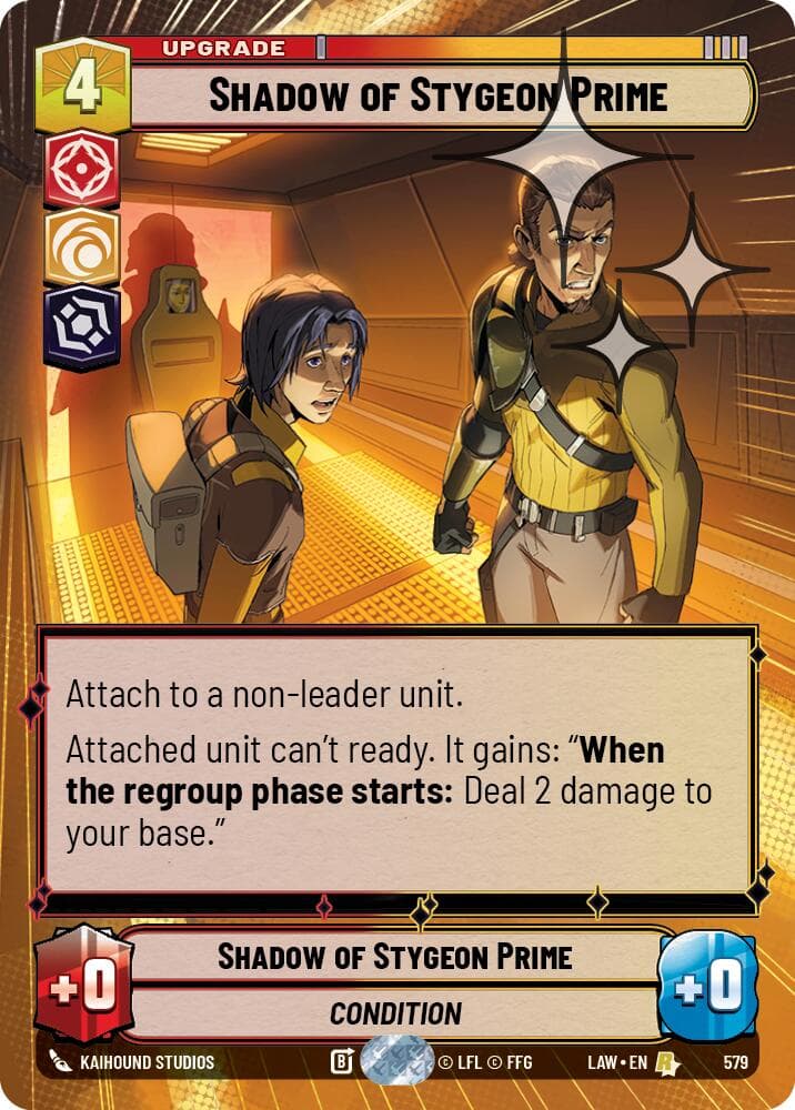 Shadow of Stygeon Prime (Hyperspace Foil) — A Lawless Time card