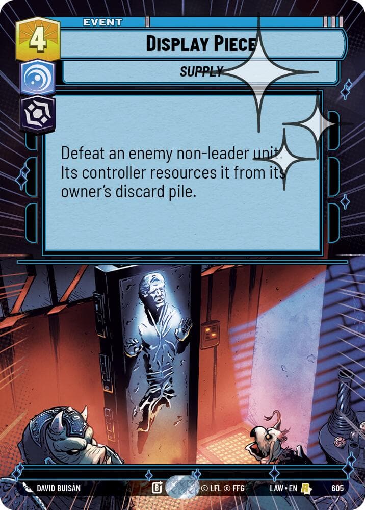 Display Piece (Hyperspace Foil) — A Lawless Time card