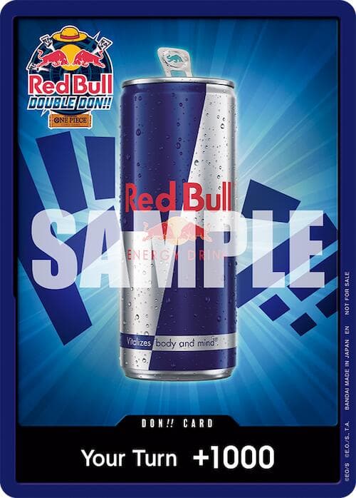 DON!! Card (Red Bull Don!!) — One Piece Promotion Cards card