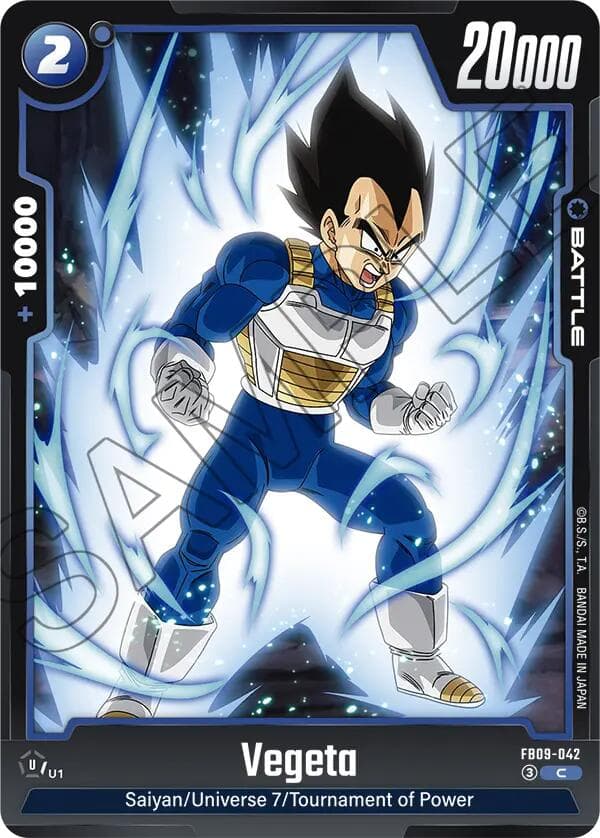 Vegeta - FB09-042 — Dual Evolution card