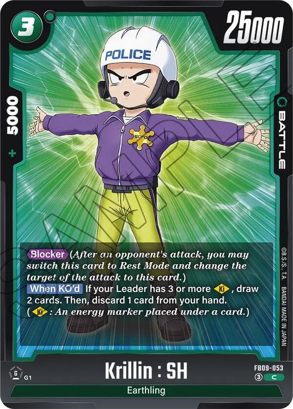Krillin : SH — Dual Evolution card