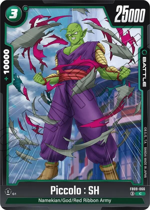 Piccolo : SH - FB09-066 — Dual Evolution card