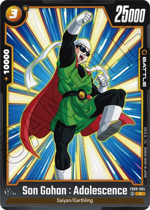 Son Gohan : Adolescence — Dual Evolution card