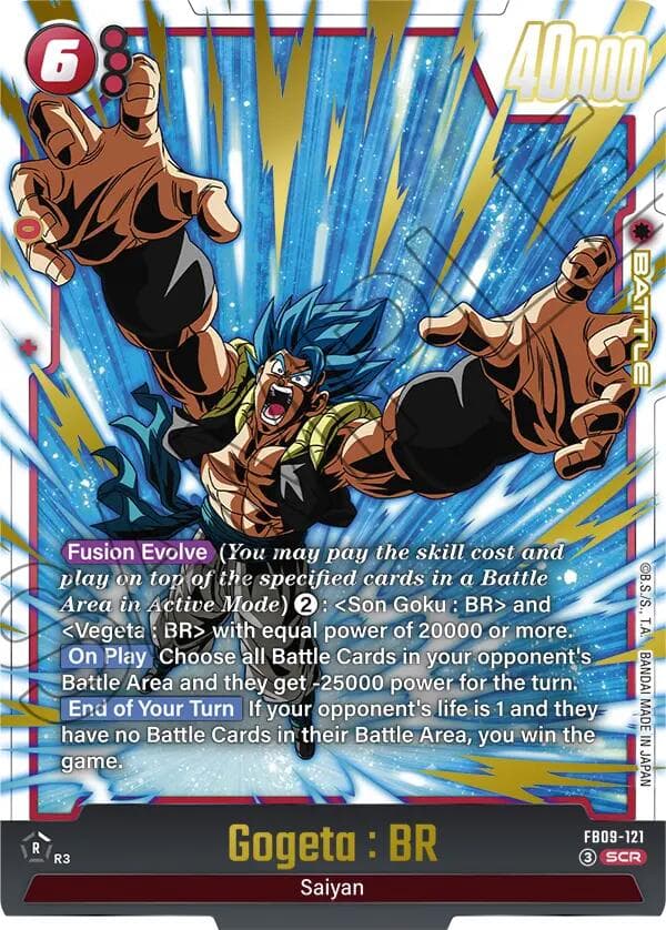 Gogeta : BR - FB09-121 — Dual Evolution card