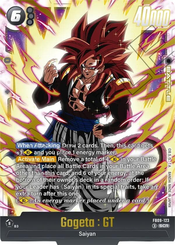 Gogeta : GT - FB09-123 — Dual Evolution card