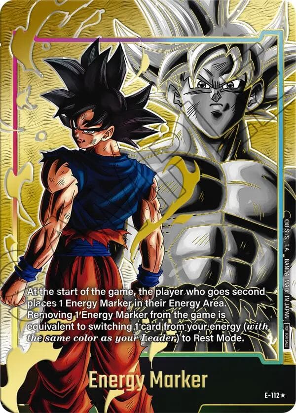Energy Marker (E-112) (Gold) — Fusion World Energy Markers card