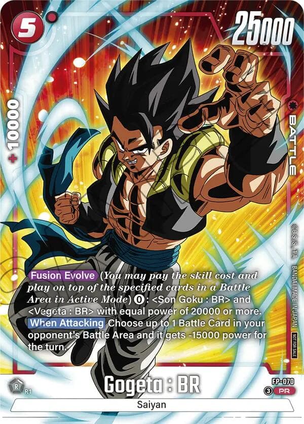 Gogeta : BR (Tournament Pack 10) — Tournament and Championship Promos card