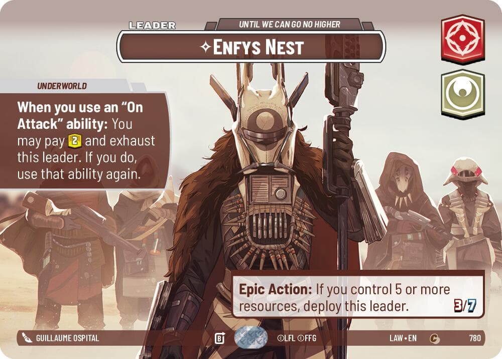 Enfys Nest - Until We Can Go No Higher (Showcase) — A Lawless Time card