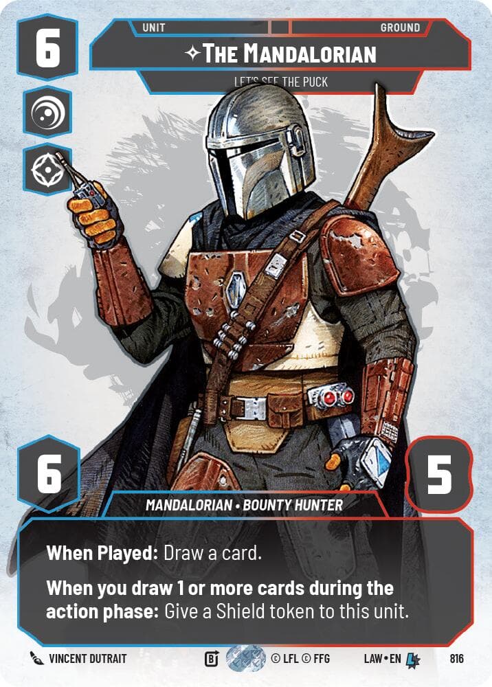 The Mandalorian - Let's See The Puck (Prestige) — A Lawless Time card