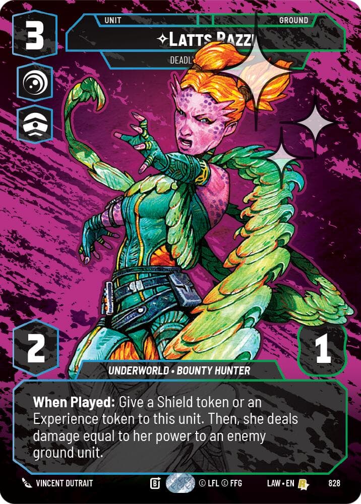 Latts Razzi - Deadly Whipmaster (Prestige Foil) — A Lawless Time card