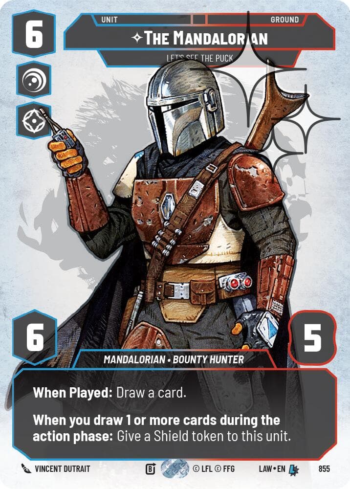 The Mandalorian - Let's See The Puck (Prestige Foil) — A Lawless Time card