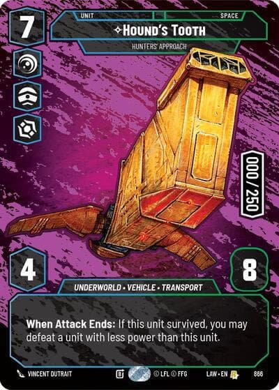 Hound's Tooth - Hunters' Approach (Serialized) — A Lawless Time card
