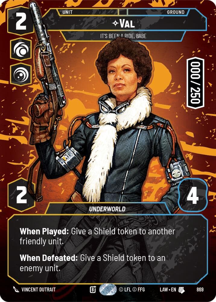 Val - It's Been a Ride, Babe (Serialized) — A Lawless Time card