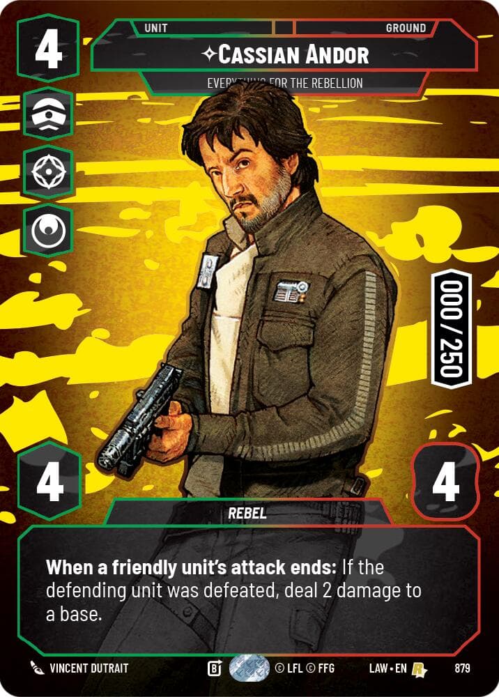 Cassian Andor - Everything for the Rebellion (Serialized) — A Lawless Time card