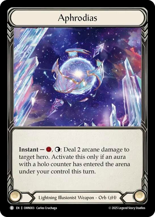 Aphrodias — Omens of the Third Age card