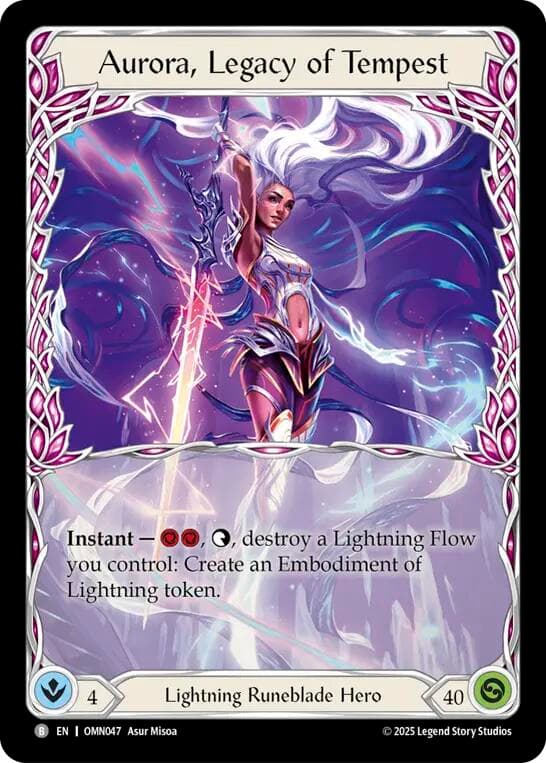 Aurora, Legacy of Tempest — Omens of the Third Age card