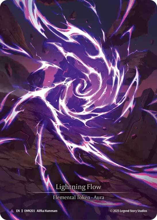 Lightning Flow (A) — Omens of the Third Age card