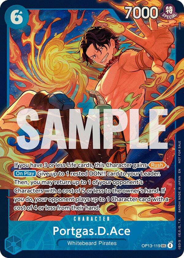 Portgas.D.Ace (119) (Treasure Cup 2026) (Store) — One Piece Promotion Cards card