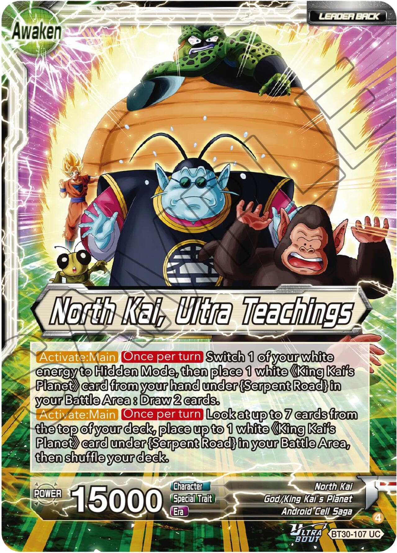 North Kai // North Kai, Ultra Teachings — Three Glorious Fighters card
